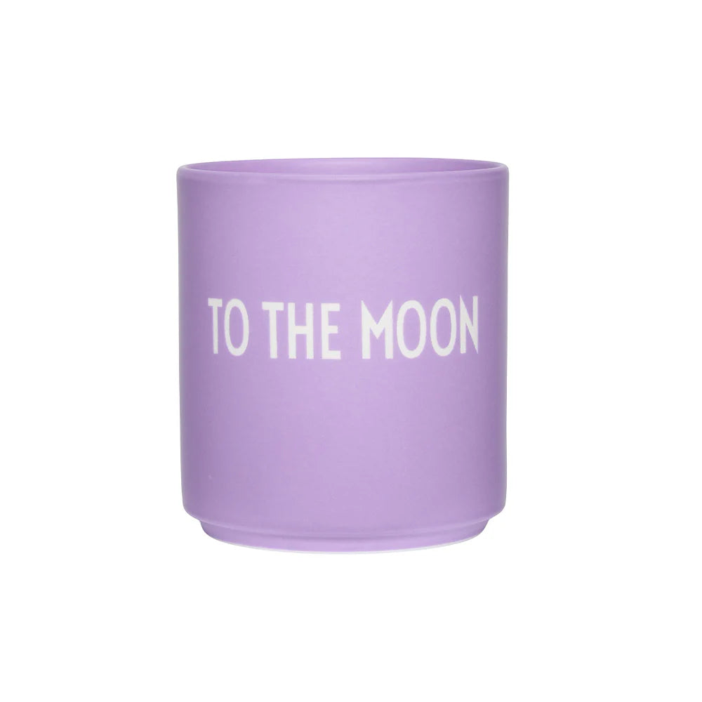 Lieblingsbecher "To the moon, lilac breeze" von Design Letters