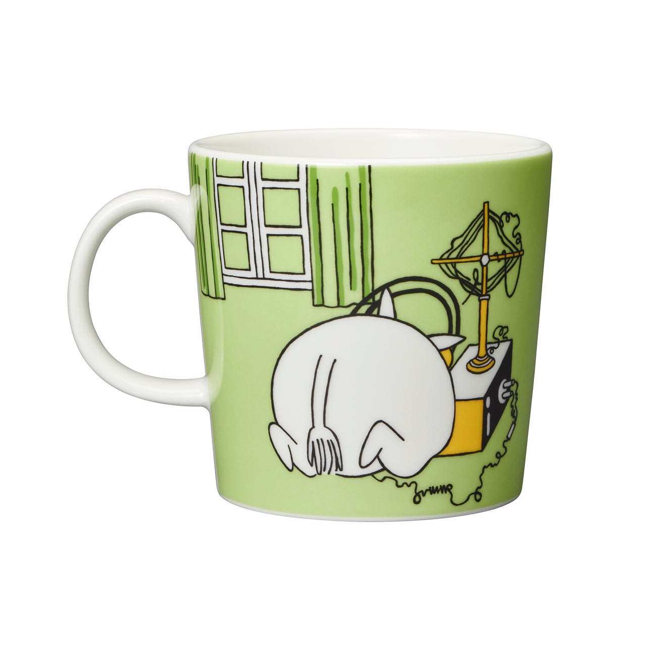Becher "Moomin Moomintroll 0,3L grasgrün" von iittala