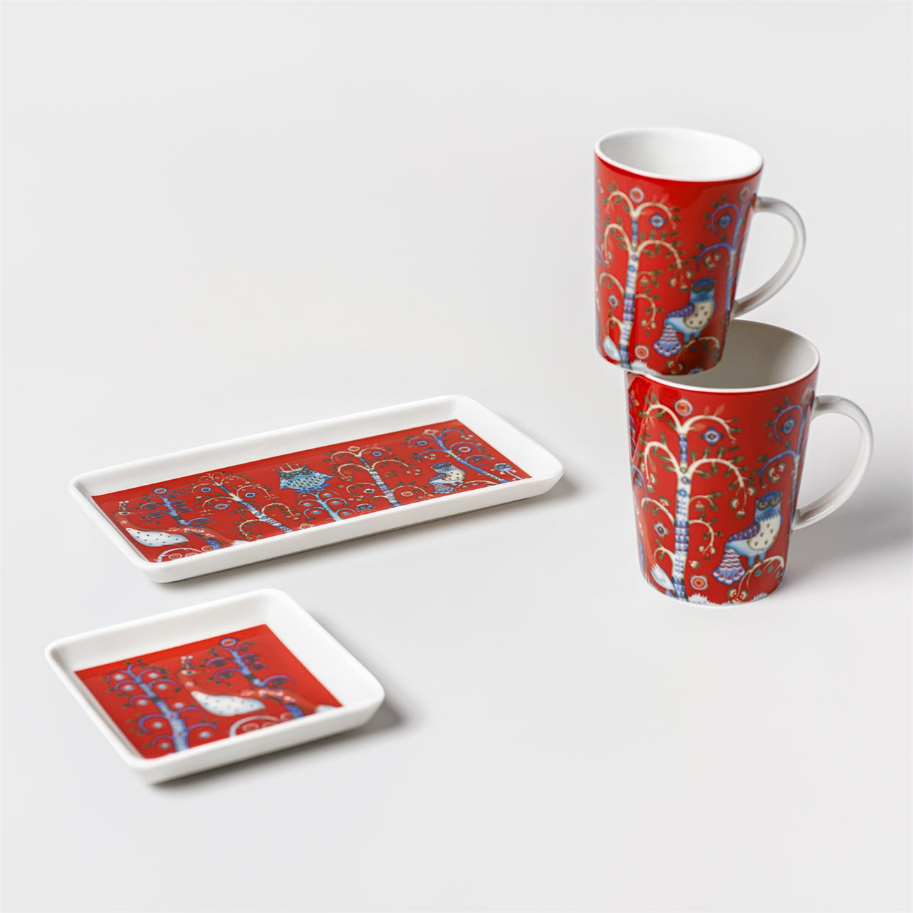 Platte "Taika, 24x12cm, rot" von iittala