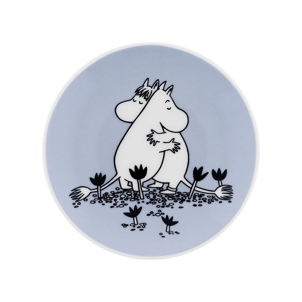 Teller "Moomin, Love, hellblau" von iittala