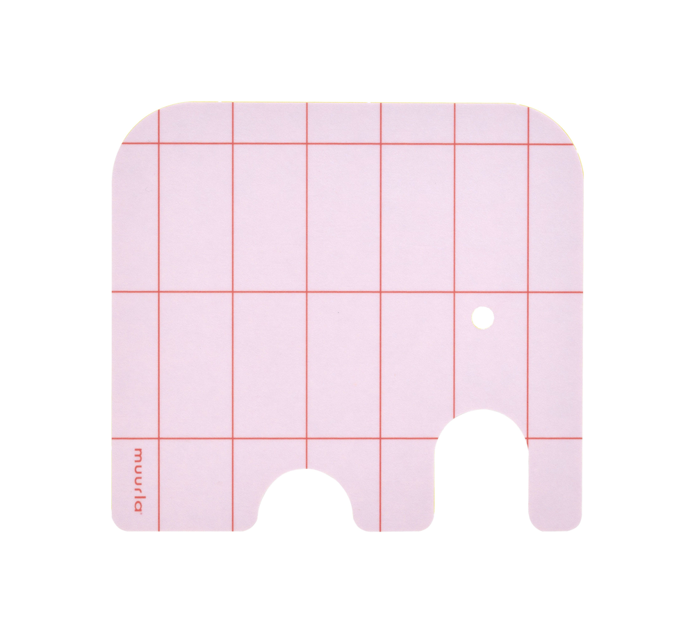 Untersetzer "Elefant, rosa" von Muurla