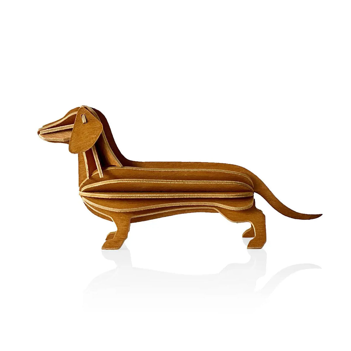 Holz-Deko "Dachshund, Cinnamon" von lovi