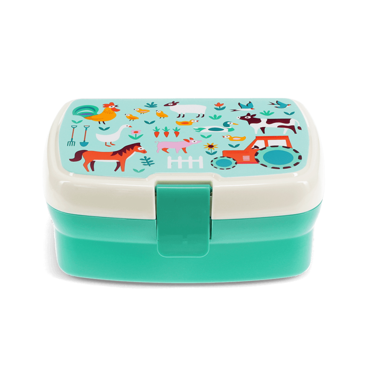 Lunchbox "Bauernof, mintgrün" von Rex London