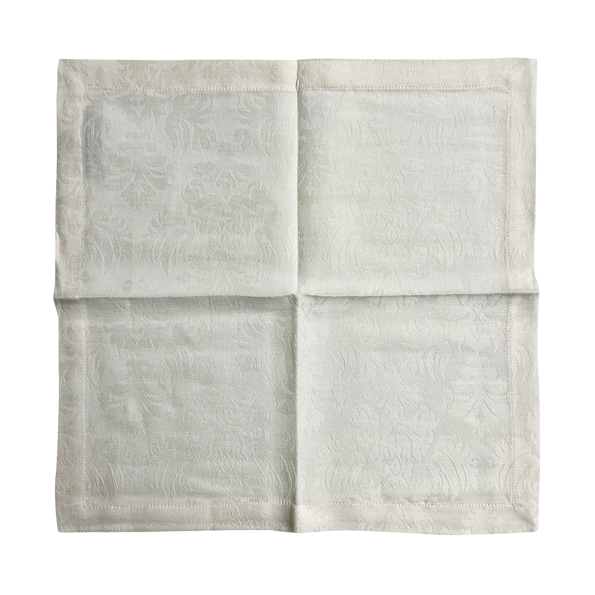 Bundle "8x Halbleinen Serviette Medici, weiß" von Mökki
