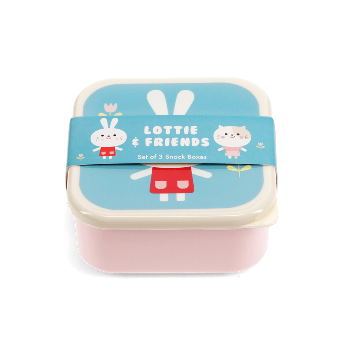 Lunchboxen "Lottie & Friends, 3er Set" von Rex London