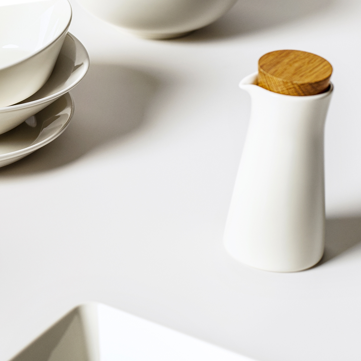 Karaffe "Teema, 0,2 L, weiß" von iittala