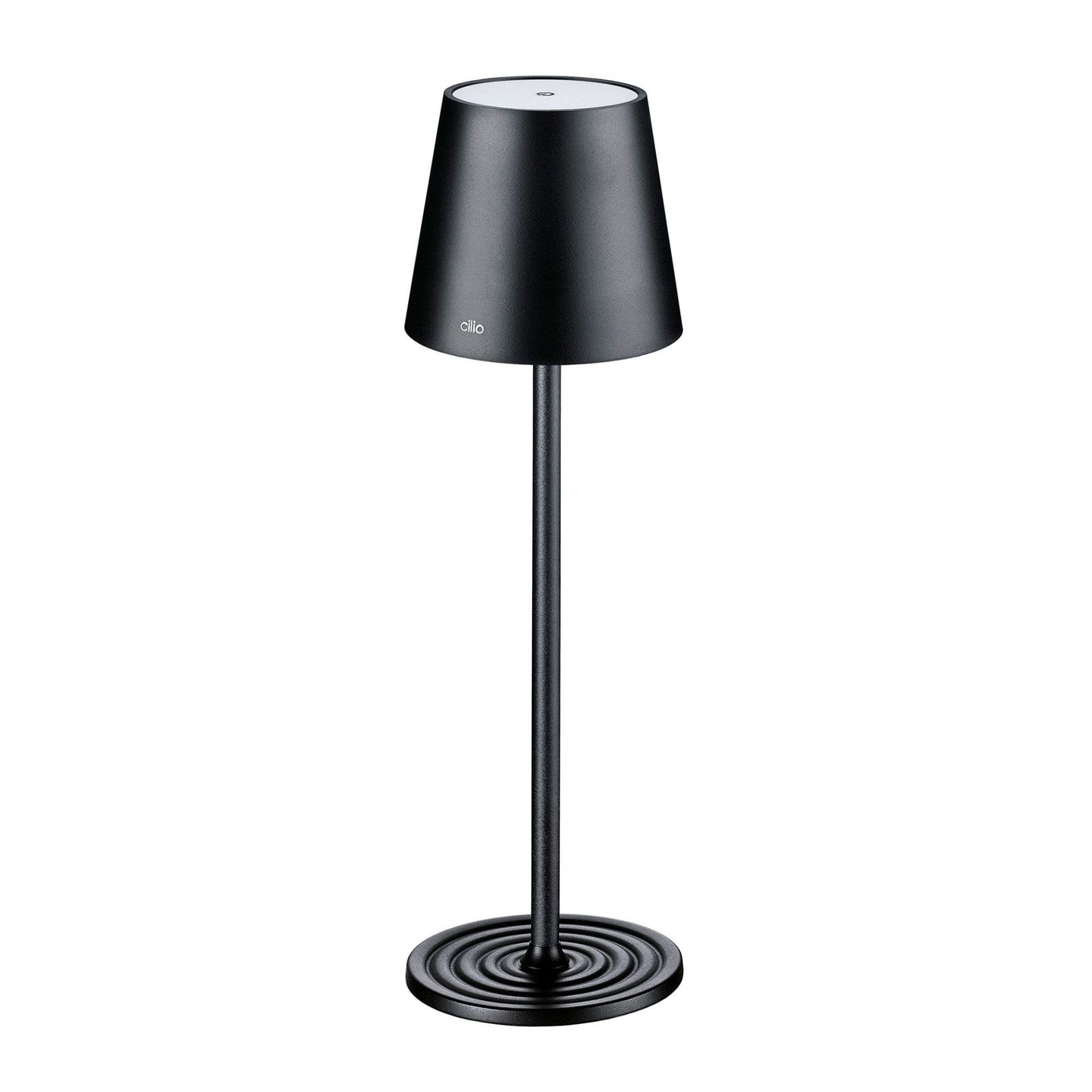 LED-Tischlampe "Sole, schwarz" von Cilio
