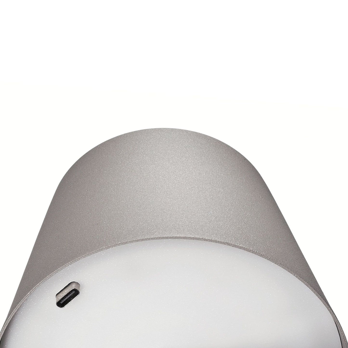 LED-Tischlampe "Sole, grau" von Cilio