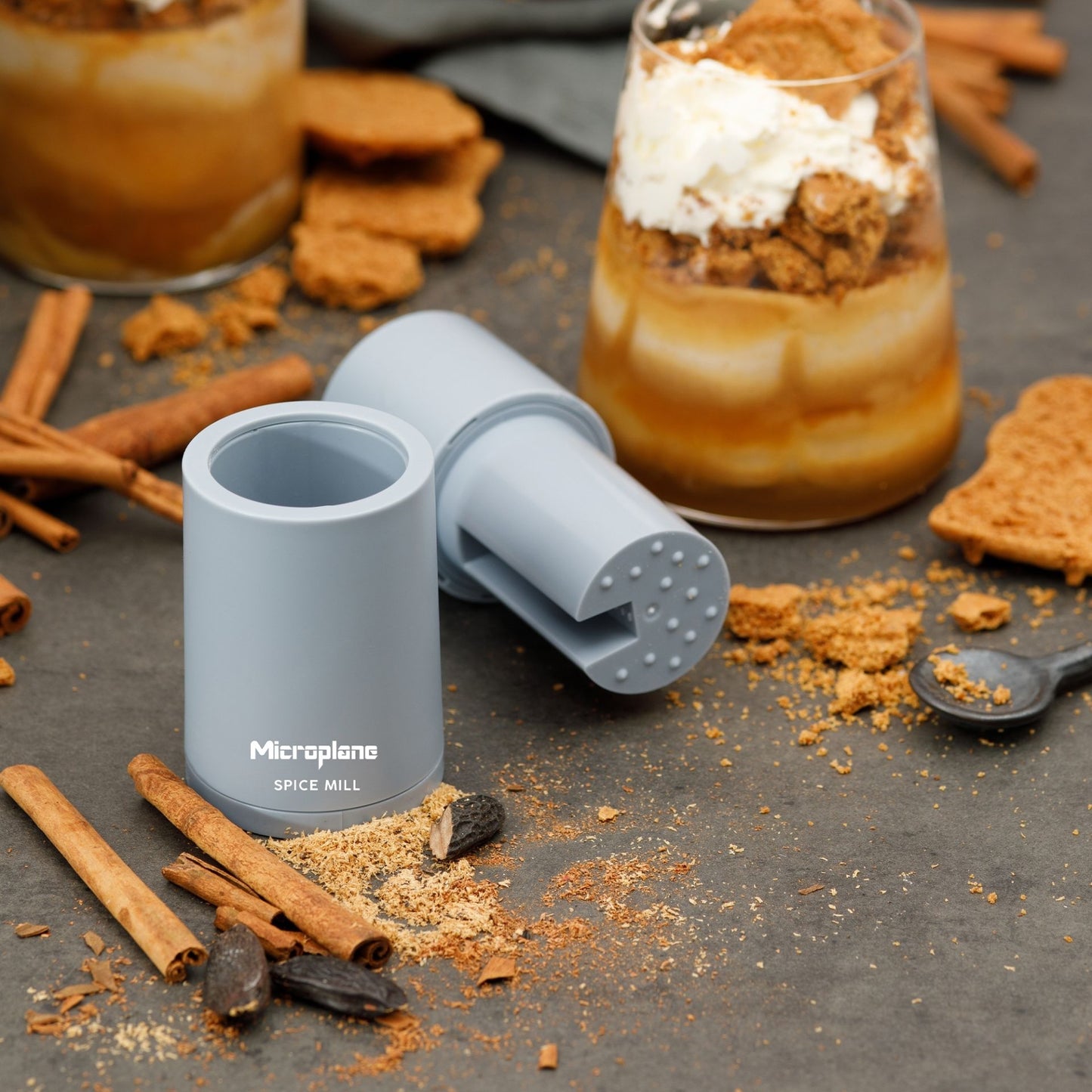Gewürzmühle "2in1, sky blue" von Microplane