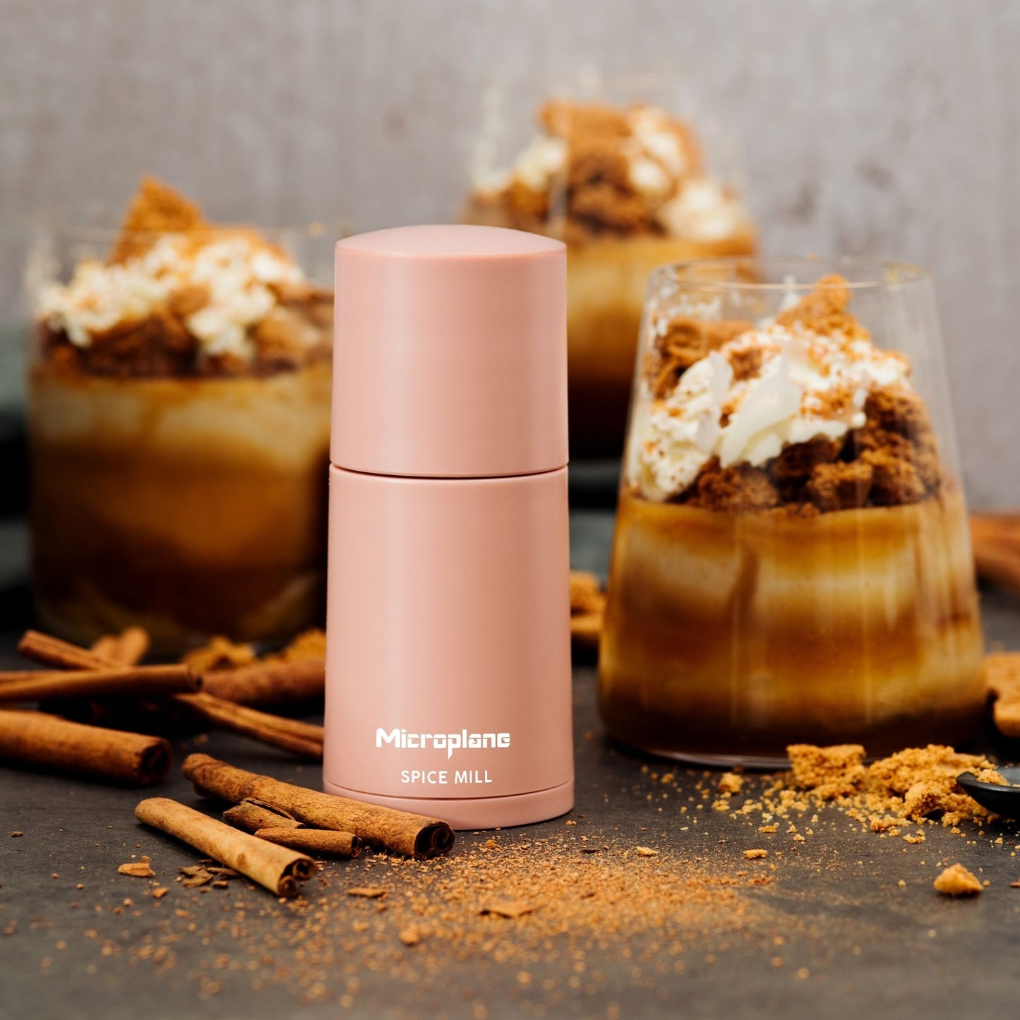 Gewürzmühle "2in1, dusty rose" von Microplane