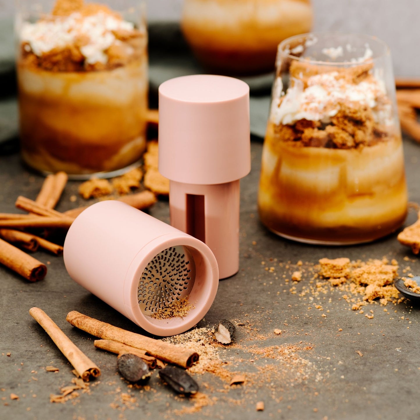 Gewürzmühle "2in1, dusty rose" von Microplane