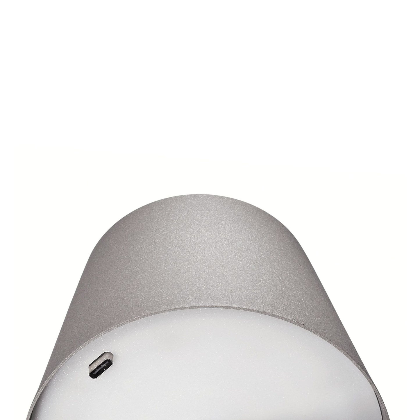 LED Flaschenlampe "Luce, grau" von Cilio