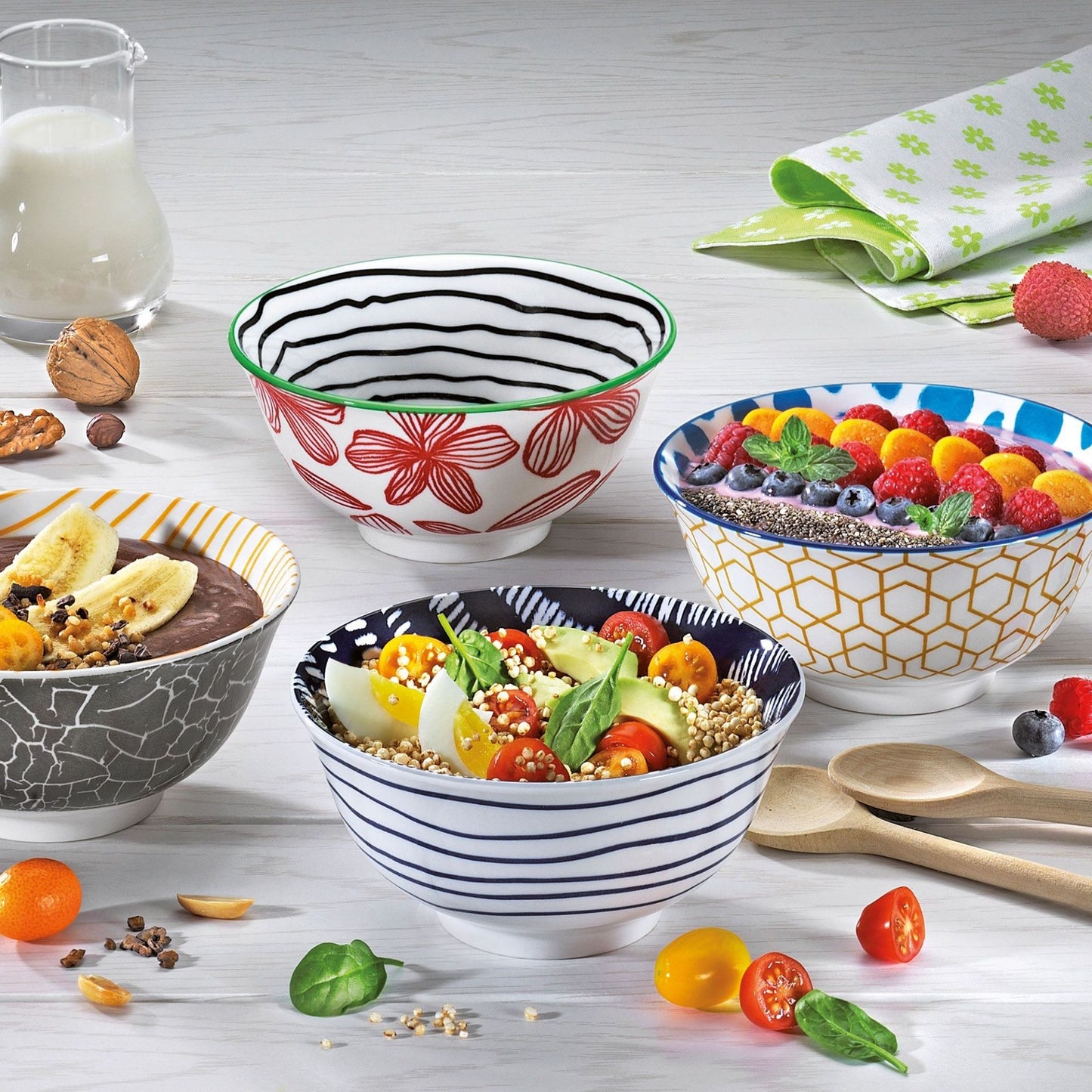 Bowl "Striche, 15cm" von Cilio
