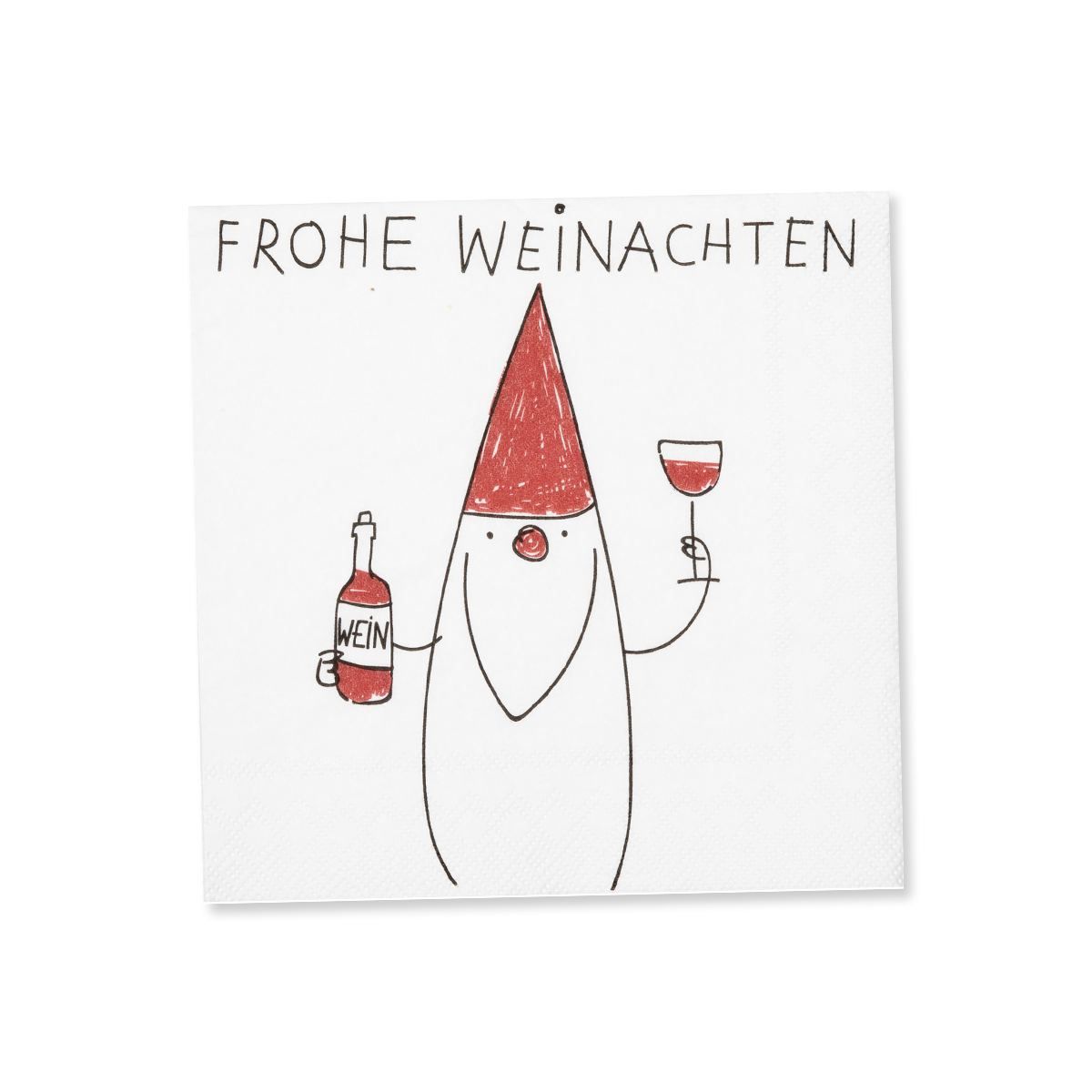 Cocktailservietten "Frohe Weinachten, 20 Stk." von Räder