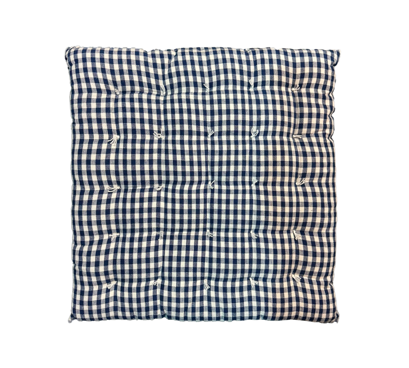 Sitzkissen "Campos, Blau/Weiß" von Scantex