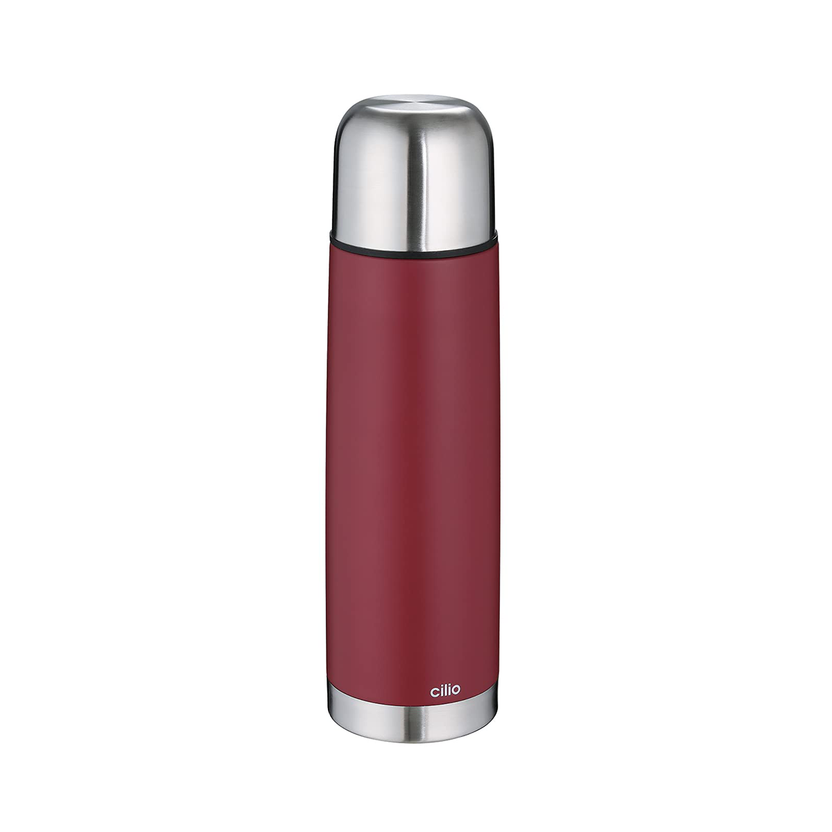Thermoskanne "Colore, mattrot" von Cilio