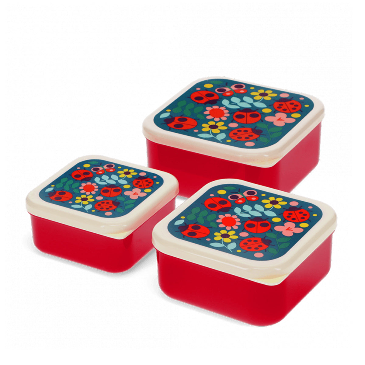 Lunchboxen "Ladybird, 3er Set" von Rex London