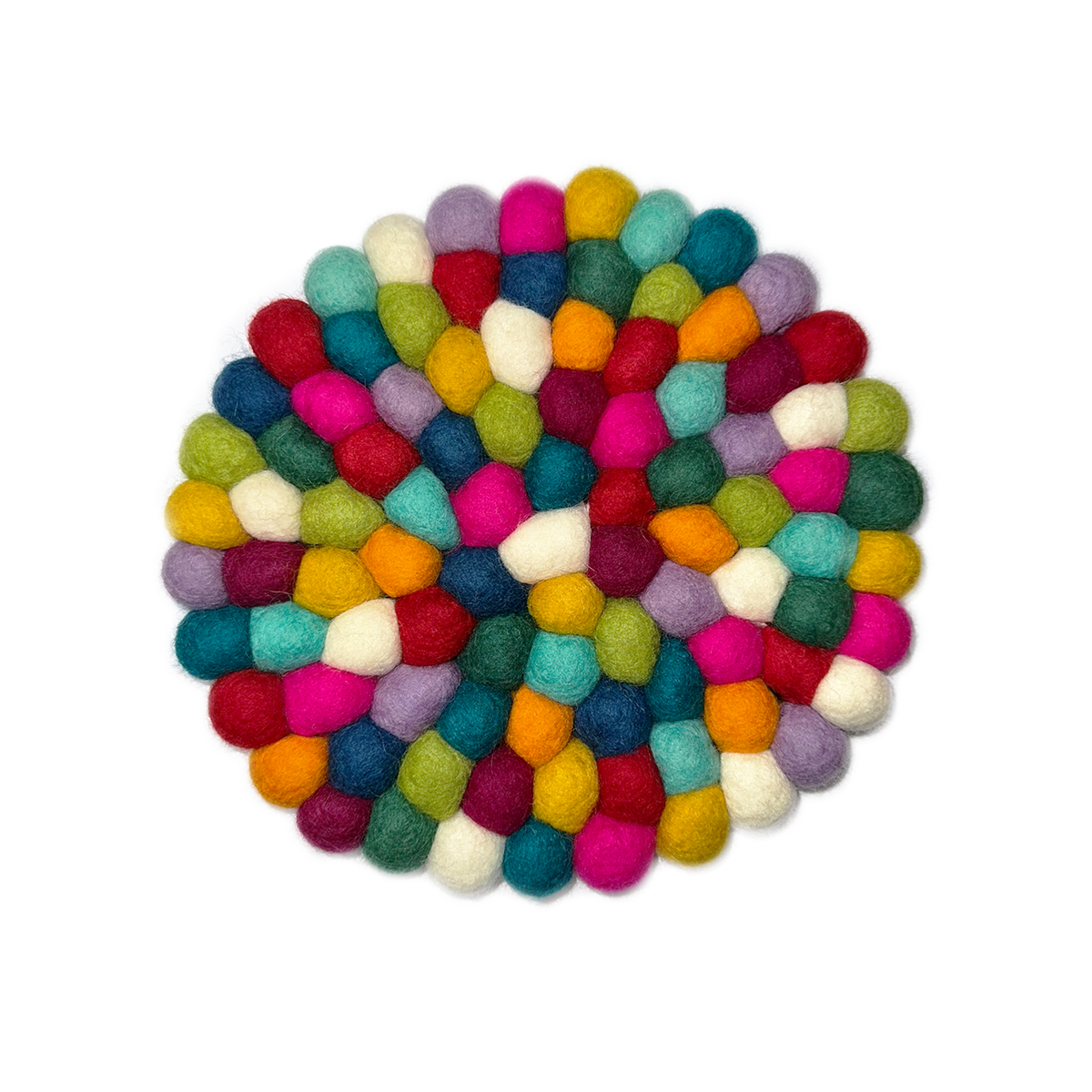 Filzuntersetzer "21cm, bunt" von Mökki