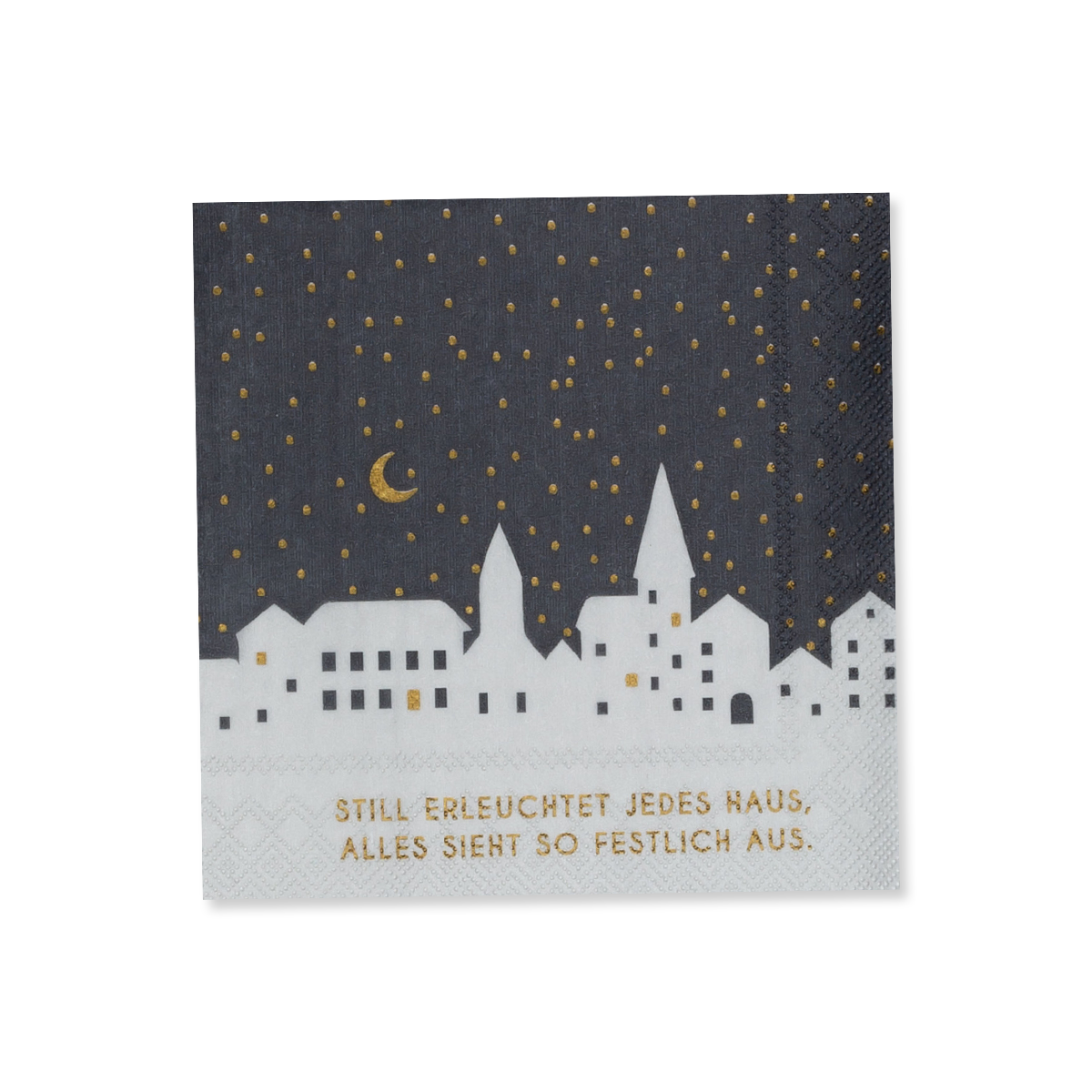 Cocktailservietten "Still erleuchtet... 20 Stk." von Räder