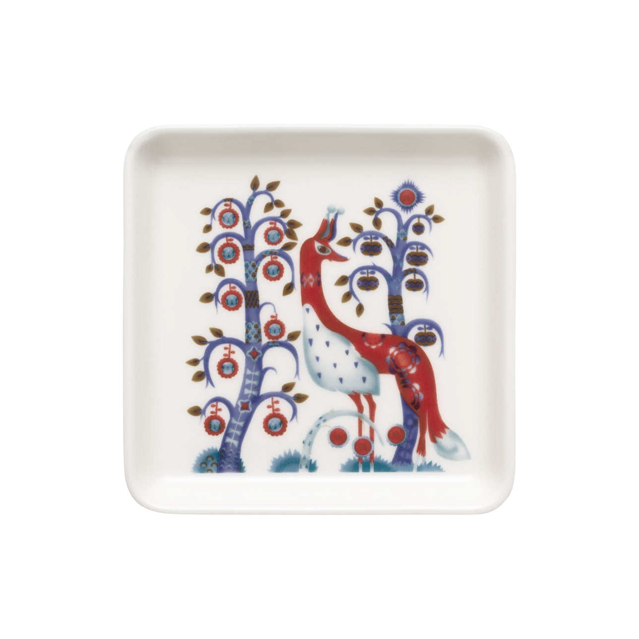 Platte "Taika, 12x12cm, weiß" von iittala