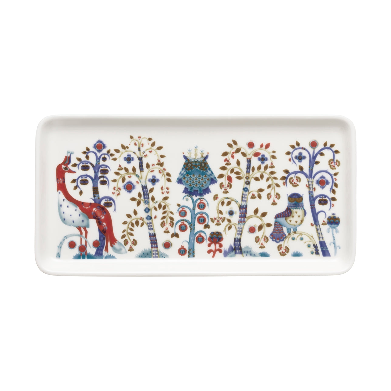 Platte "Taika, 24x12cm, weiß" von iittala