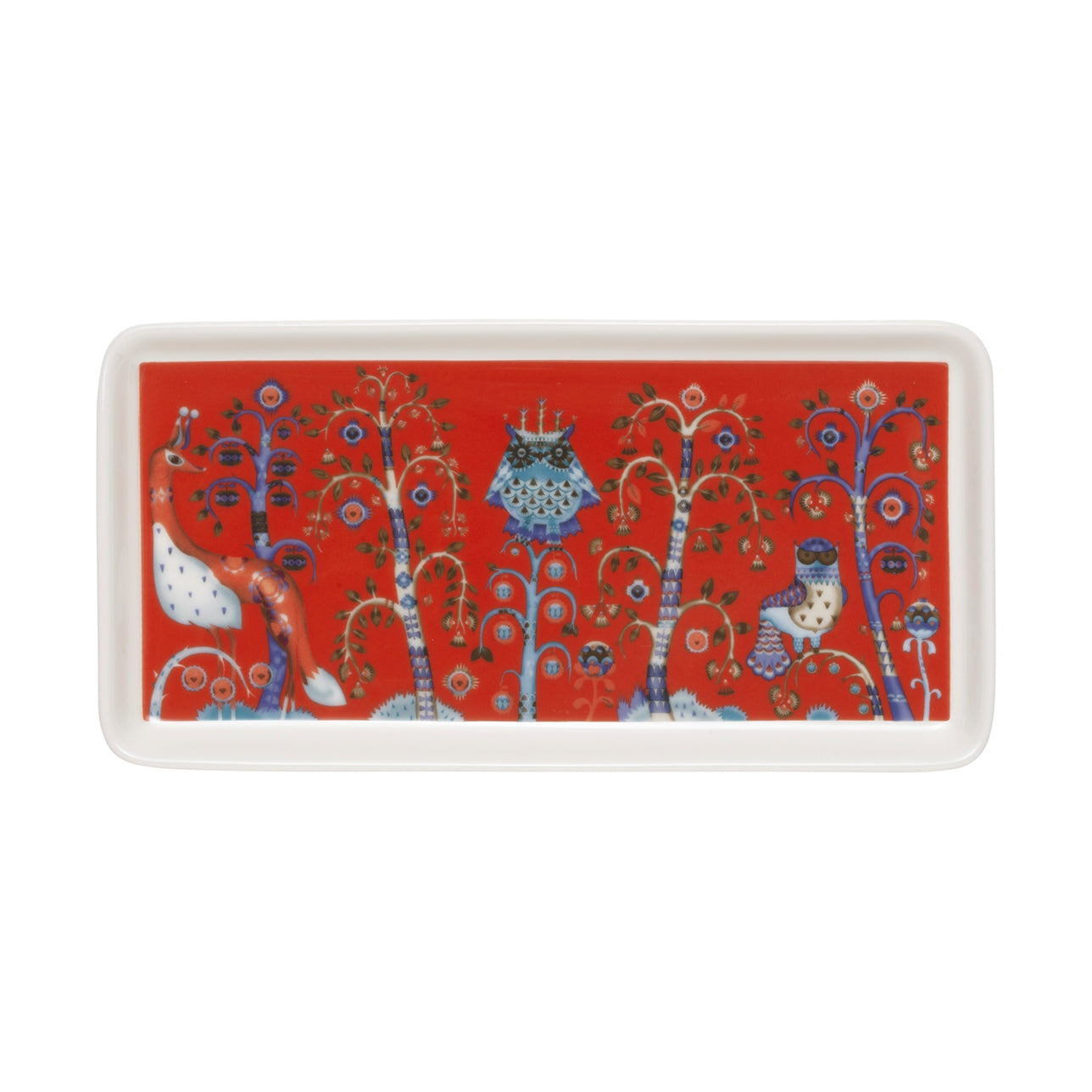 Platte "Taika, 24x12cm, rot" von iittala