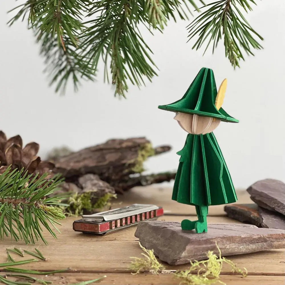 Holz-Deko "Moomins, Snufkin, 11cm" von lovi