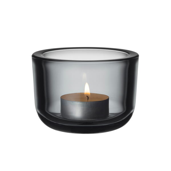 Teelichthalter "Valkea, Grau" von iittala