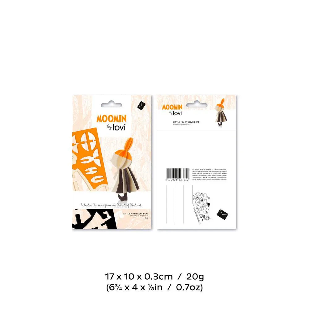 Holz-Deko "Moomins, Little My, 8cm" von lovi