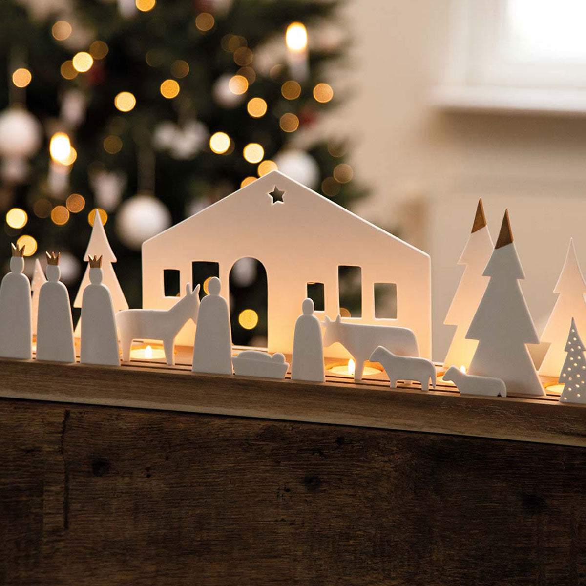 Lichtobjekt "Krippe" von Räder