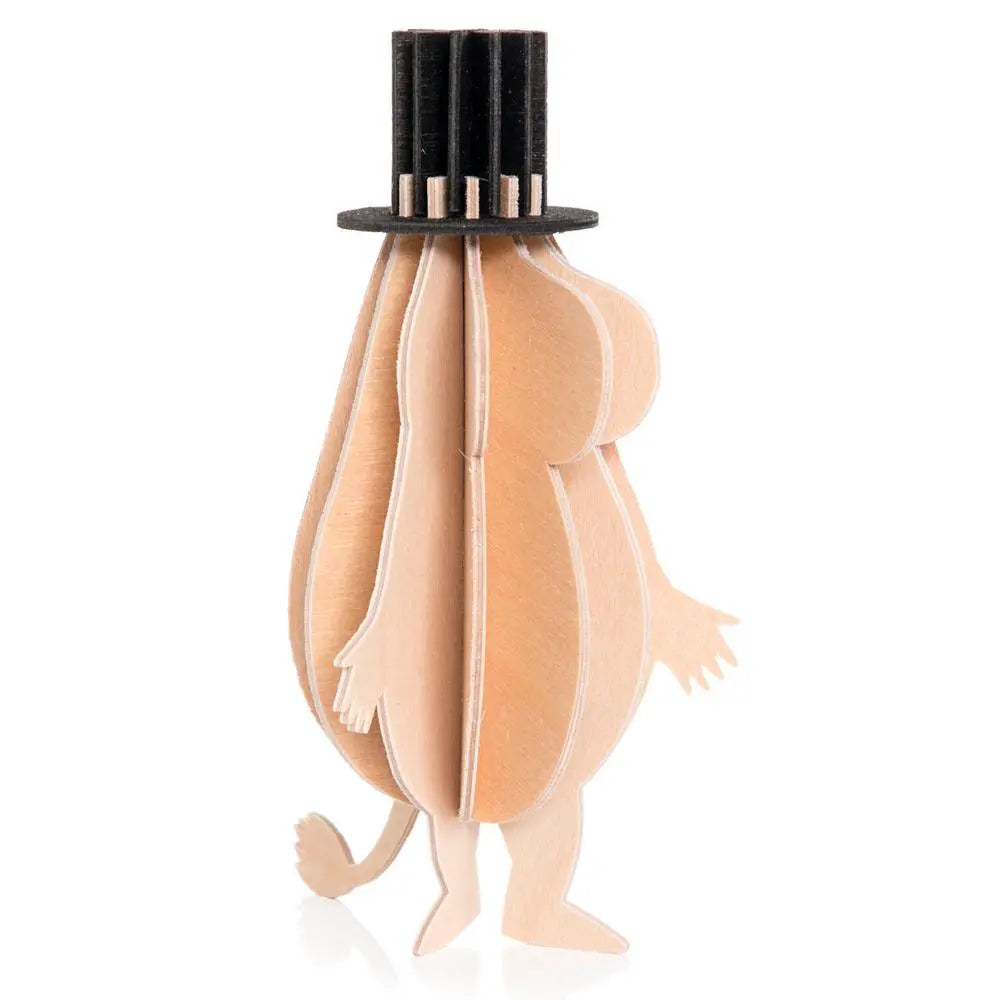 Holz-Deko "Moomins, Moomin-Papa, 13cm" von lovi