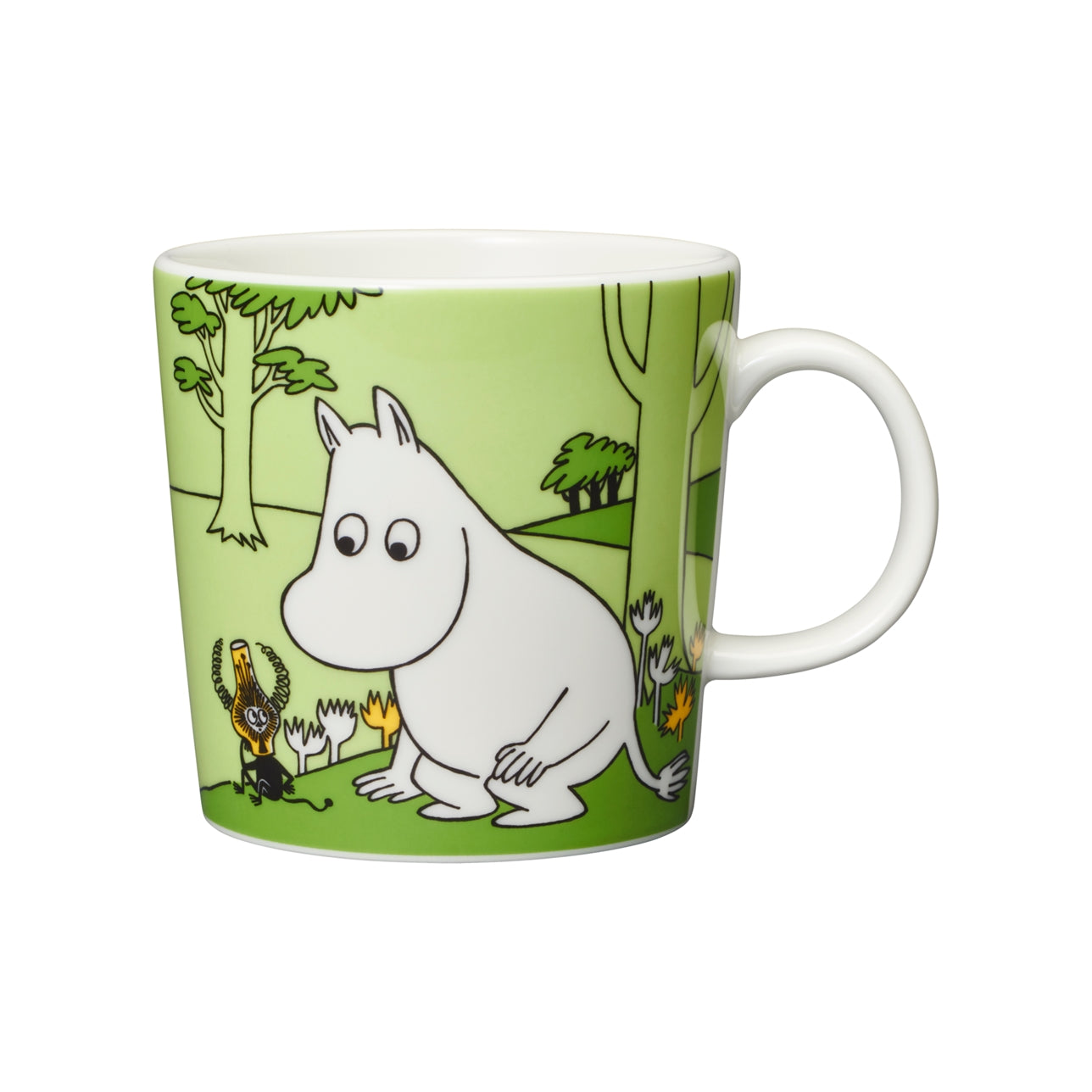 Becher "Moomin Moomintroll 0,3L grasgrün" von iittala