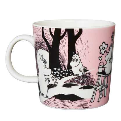 Becher "Moomin Love 0,3L rosa" von iittala