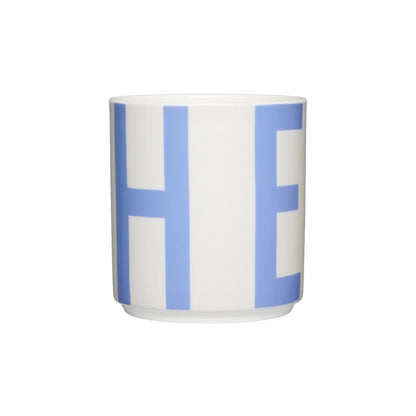 Becher XL "Hero, Sky Blue" von Design Letters