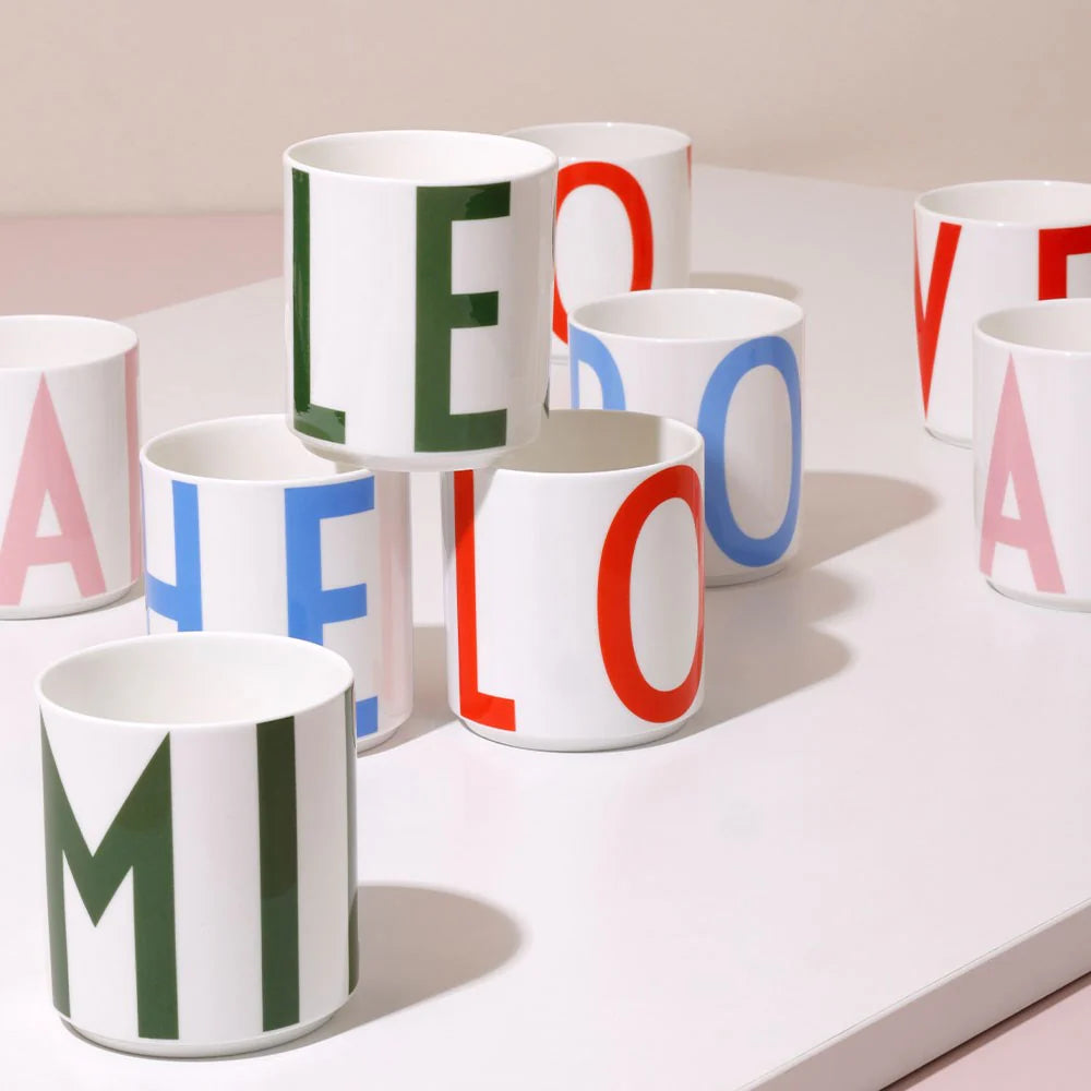 Becher XL "Hero, Sky Blue" von Design Letters