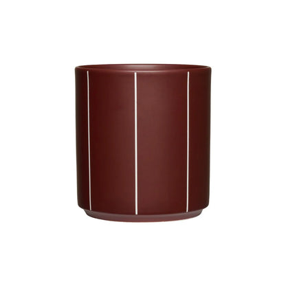 Becher "Nordic Pyjamas, mahogany" von Design Letters