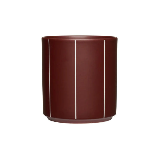 Becher "Nordic Pyjamas, mahogany" von Design Letters