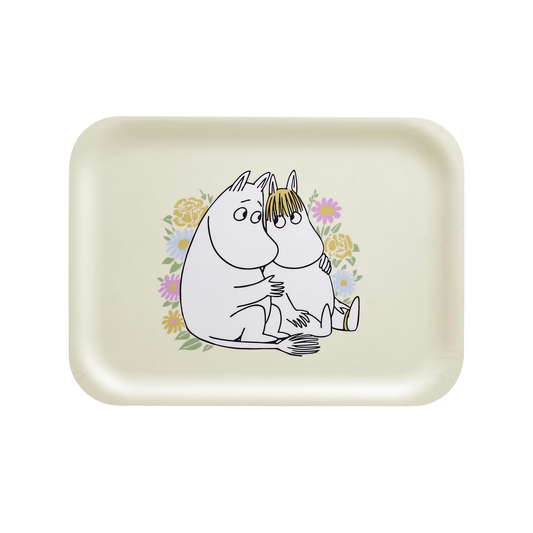 Tablett "Moomin, Flowers", 27x20cm von Muurla