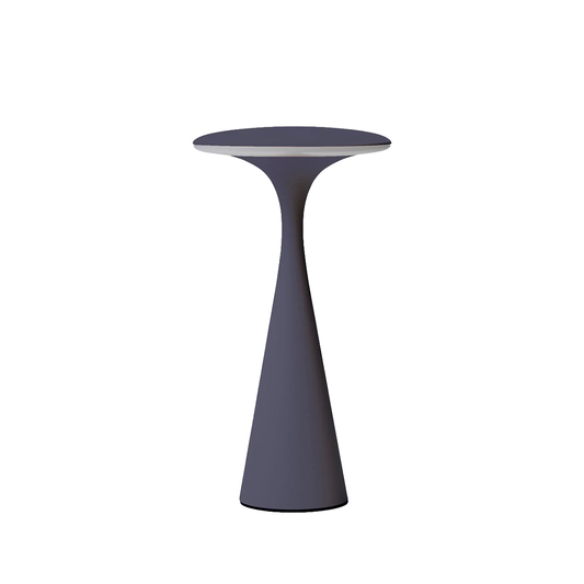 LED-Lampe "Ufo, dark grey" von chic.mic