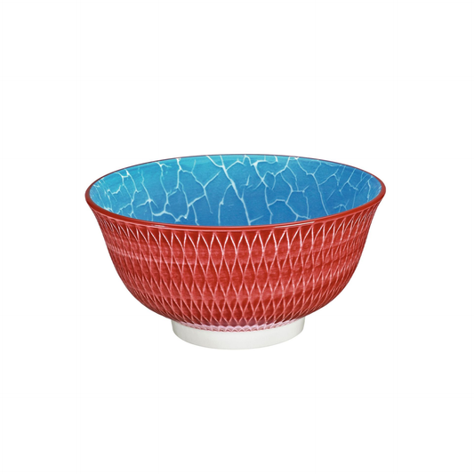 Bowl "Rauten Rot, 15cm" von Cilio