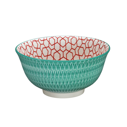 Bowl "Rauten türkis, 18cm" von Cilio