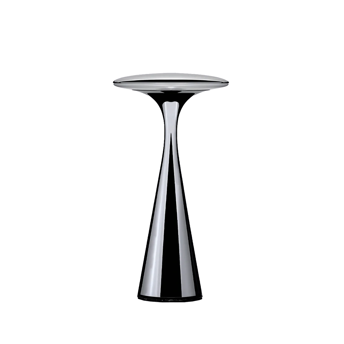 LED-Lampe "Ufo, chrome" von chic.mic