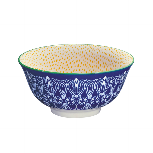 Bowl "Fische blau/ weiß, 18cm" von Cilio