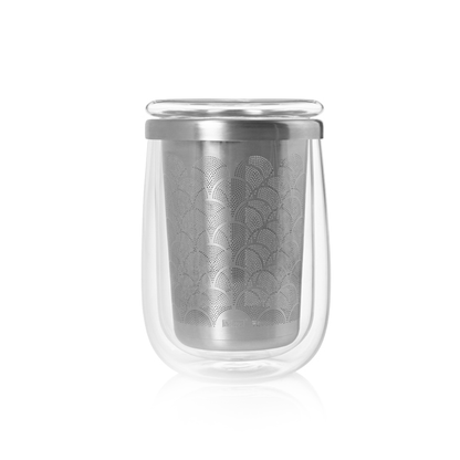 Teeglas mit Filter "Fusion Glass" von Adhoc