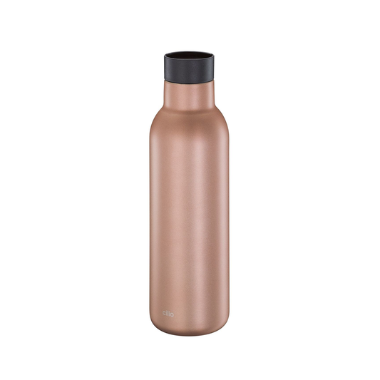 Isolierflasche "Deluxe, 450ml, Rose Gold" von Cilio