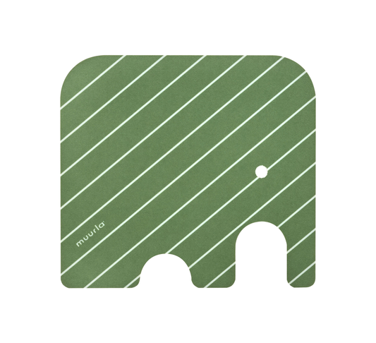 Untersetzer "Elefant, grün" von Muurla