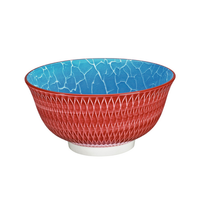 Bowl "Rauten rot, 18cm" von Cilio