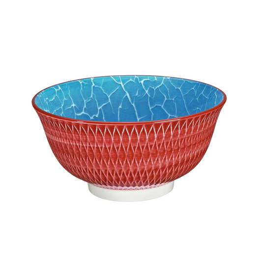 Bowl "Rauten rot, 18cm" von Cilio