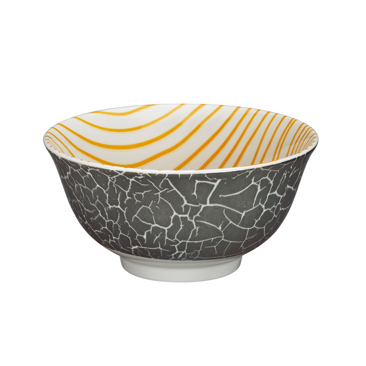 Bowl "Kritzel grau/ weiß, 18cm" von Cilio