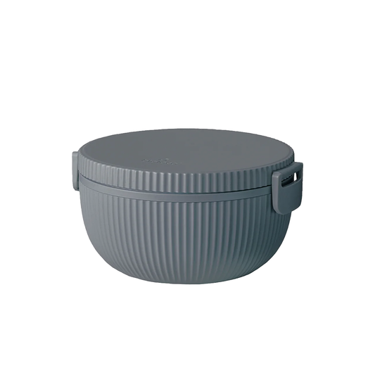 Lunchbowl "Deluxe, dark grey" von chic.mic